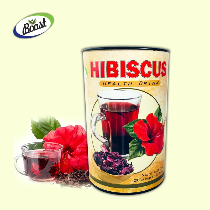 Natural Hibiscus 100% Herbal Tea 20 Bags –